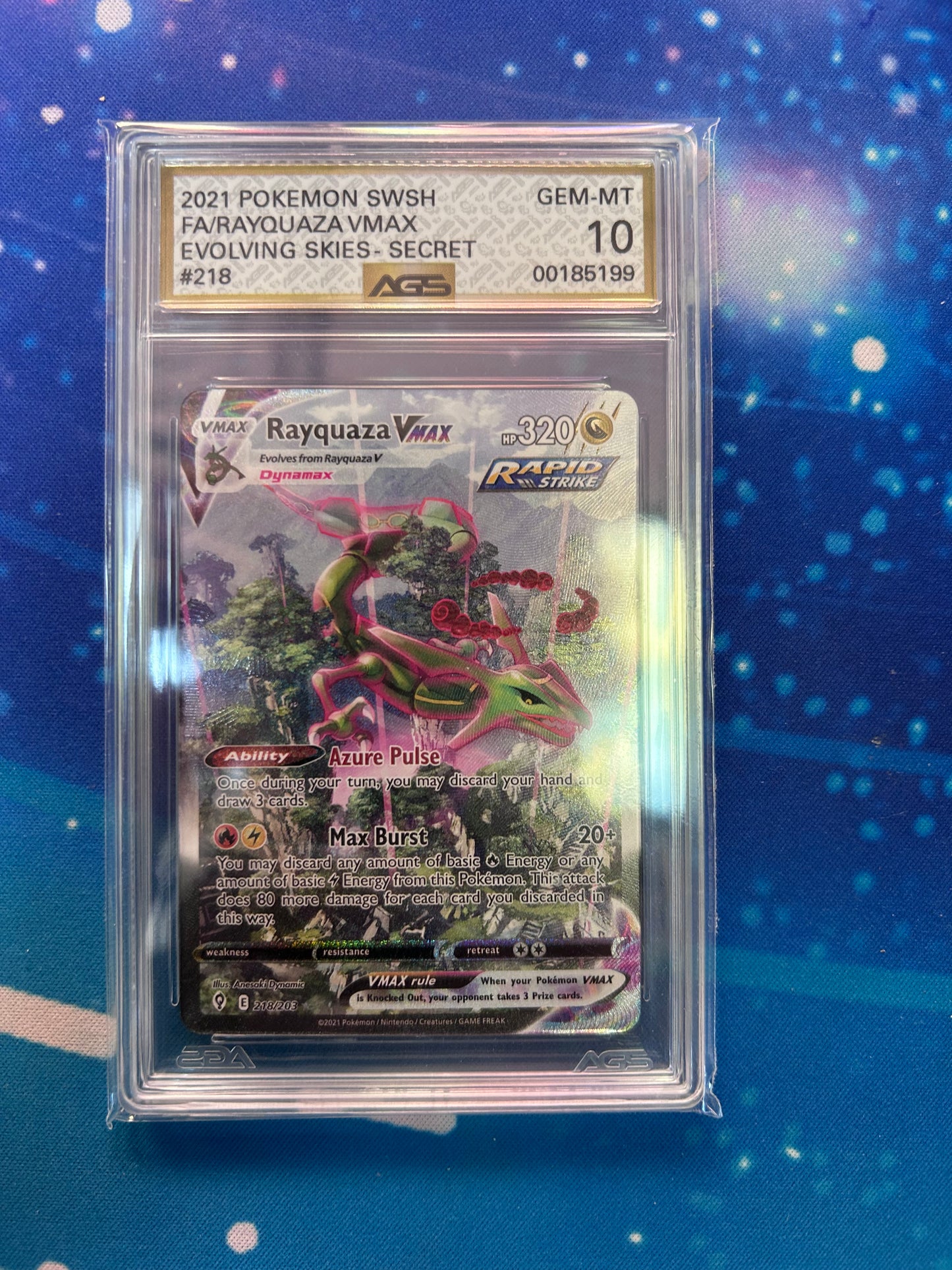 Rayquaza VMAX AGS 10 (EVO SKIES)